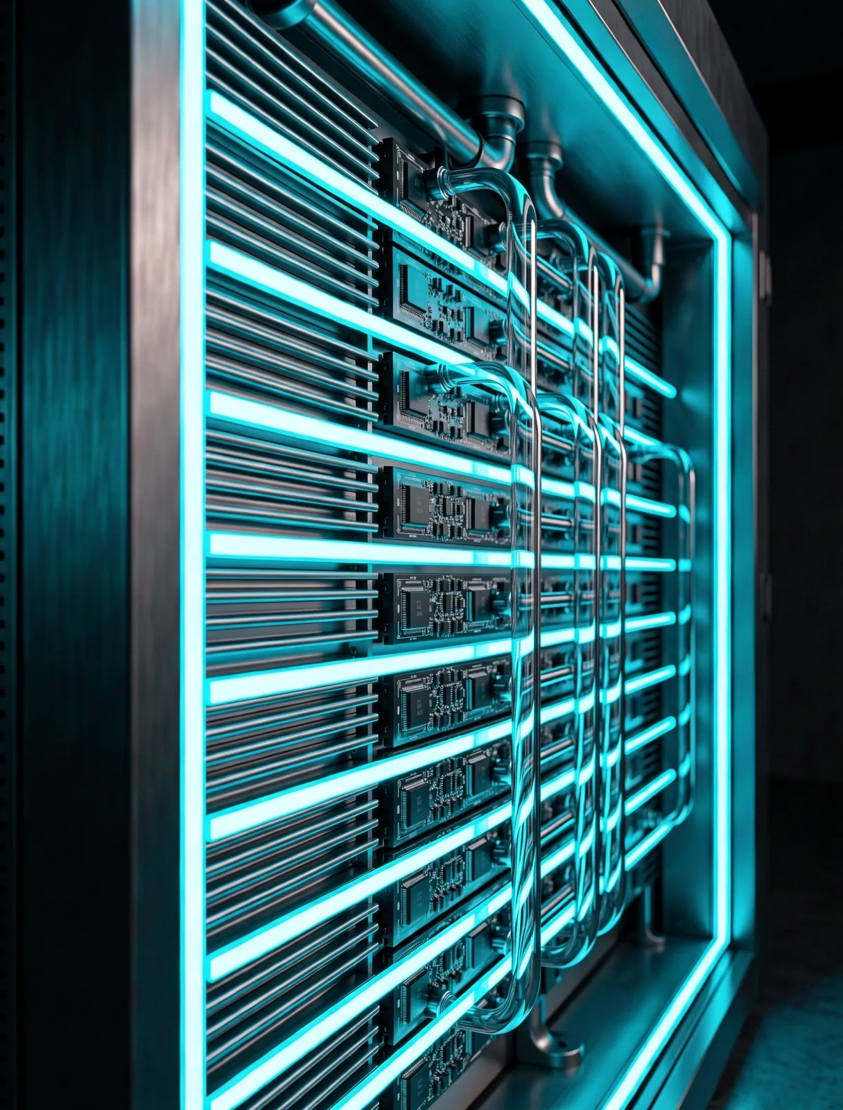 High-performance technical cooling assembly