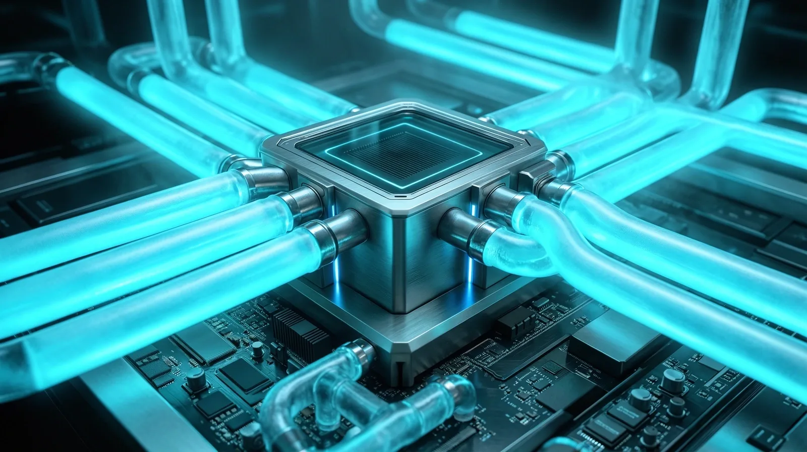 Futuristic cooling system interface